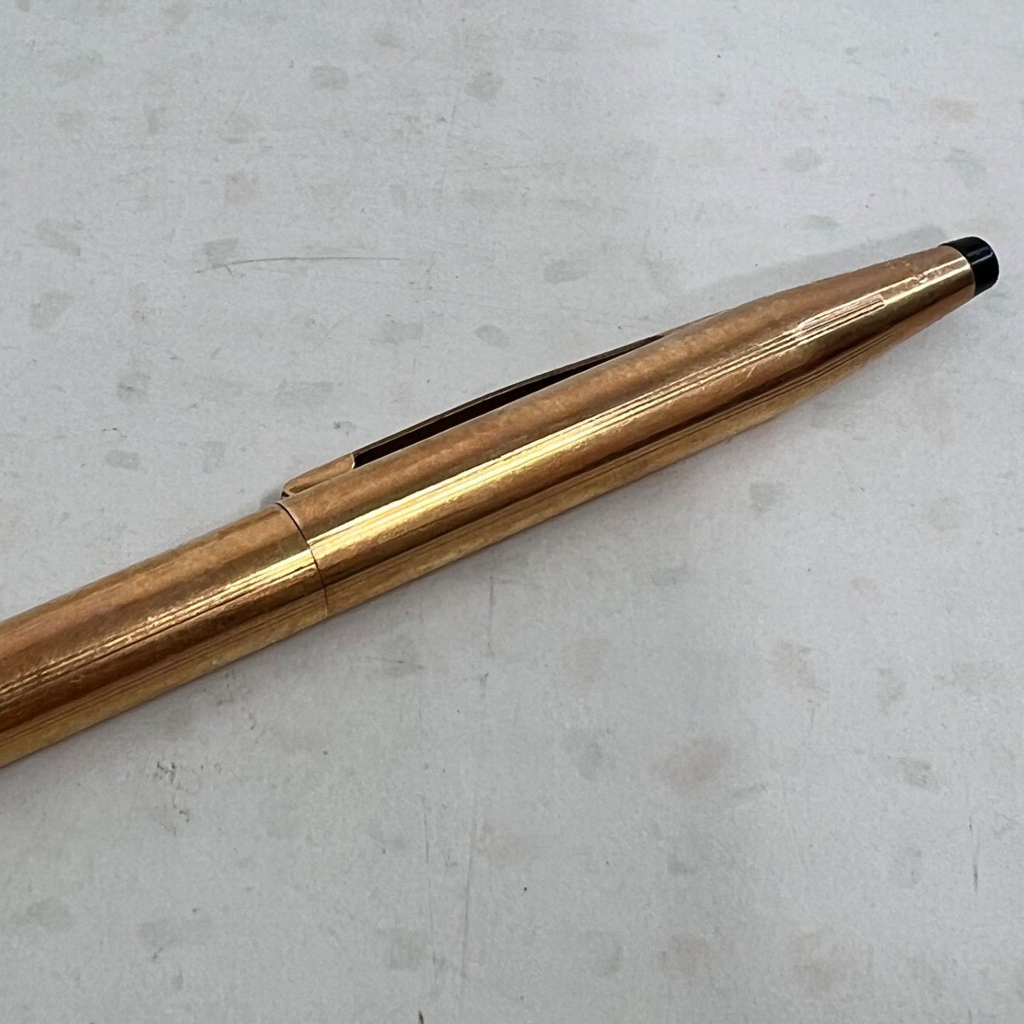 Cross Classic Century Twist Ballpoint Pen 14K 20GF USA Vintage Old Logo Script Logo
