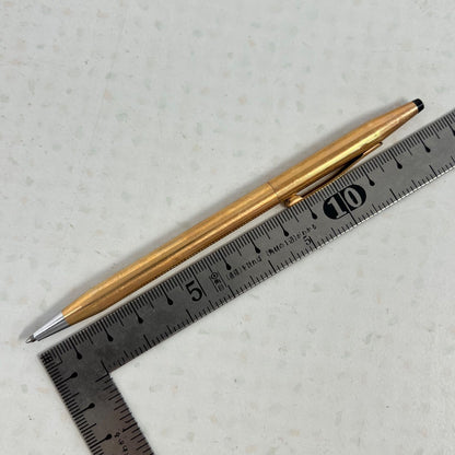 Cross Classic Century Twist Ballpoint Pen 14K 20GF USA Vintage Old Logo Script Logo
