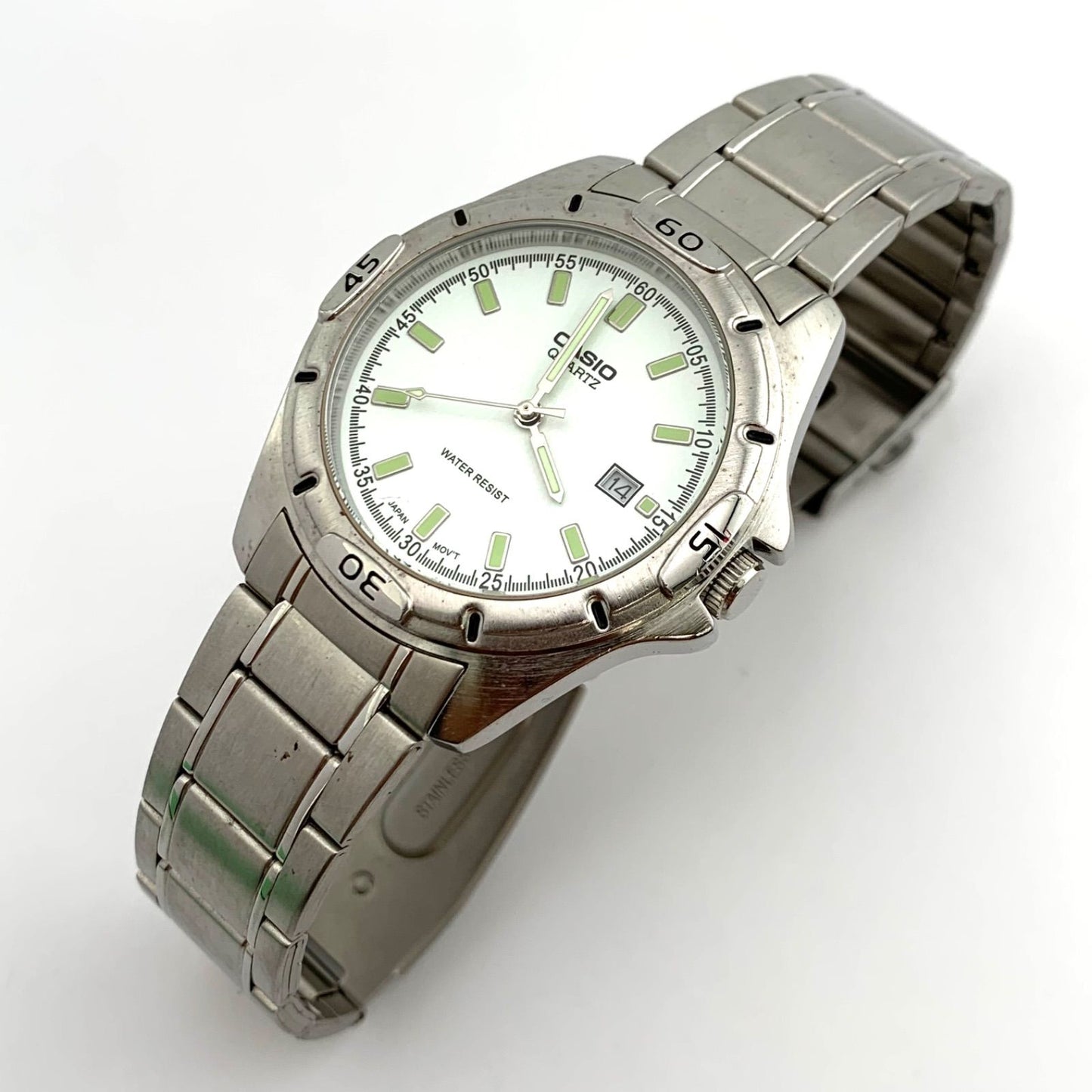 Casio MTP-1244 Quartz Watch with Water Resistance and Steel Case — Japan Import
