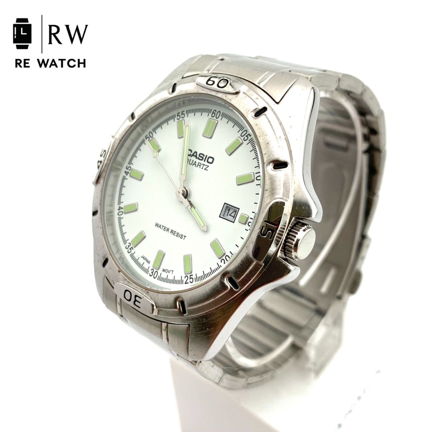 Casio MTP-1244 Quartz Watch with Water Resistance and Steel Case — Japan Import