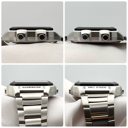 Casio Watch AE-1200WHD-1A Digital Quartz Men's Watch Silver Black