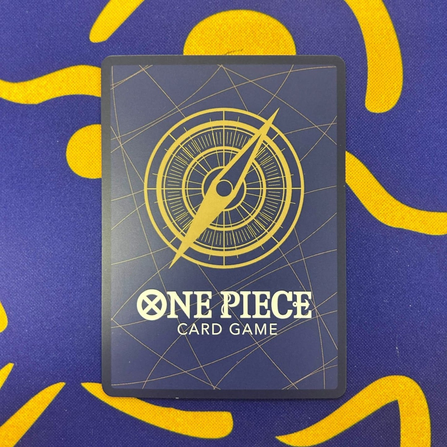 Bandai One Piece Monkey D. Luffy parallel trading card in waterproof, bend-proof protective sleeve