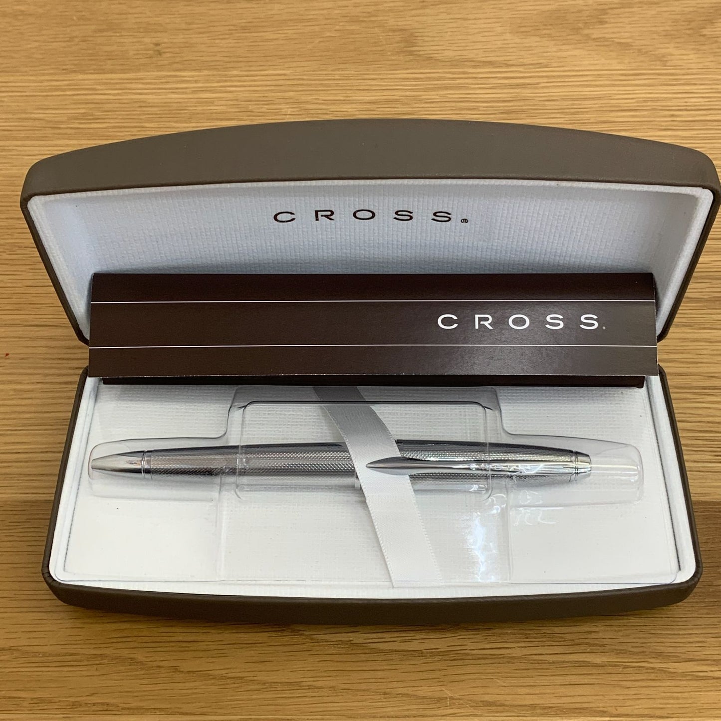 Cross Apogie Crhome Ballpoint Pen AT0122-1