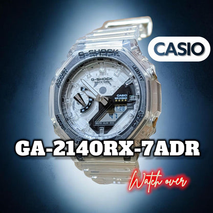 Casio G-Shock G-Shock 40th Anniversary Clear Remix GA-2140RX-7ADR Model