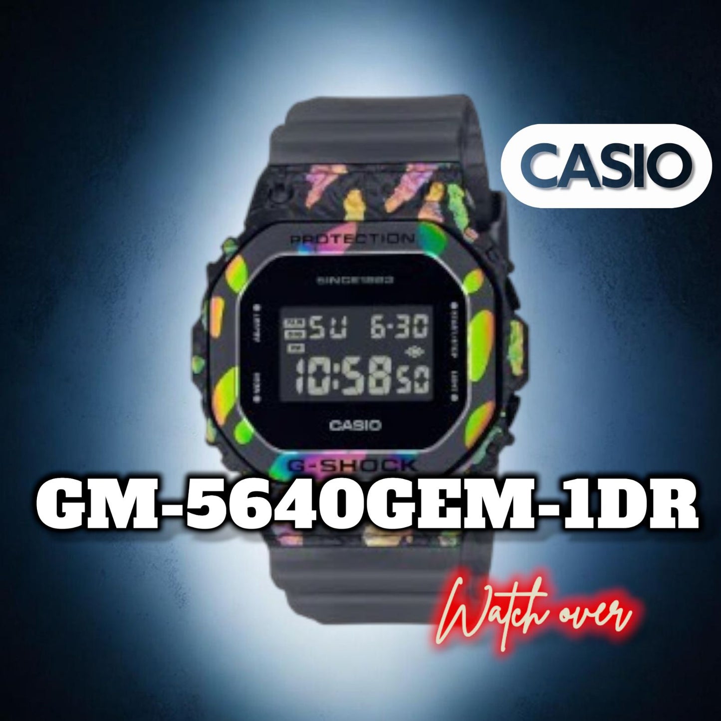 Casio G-Shock GM-5640GEM-1DR Digital Watch 40th Anniversary Special Edition Japan Import