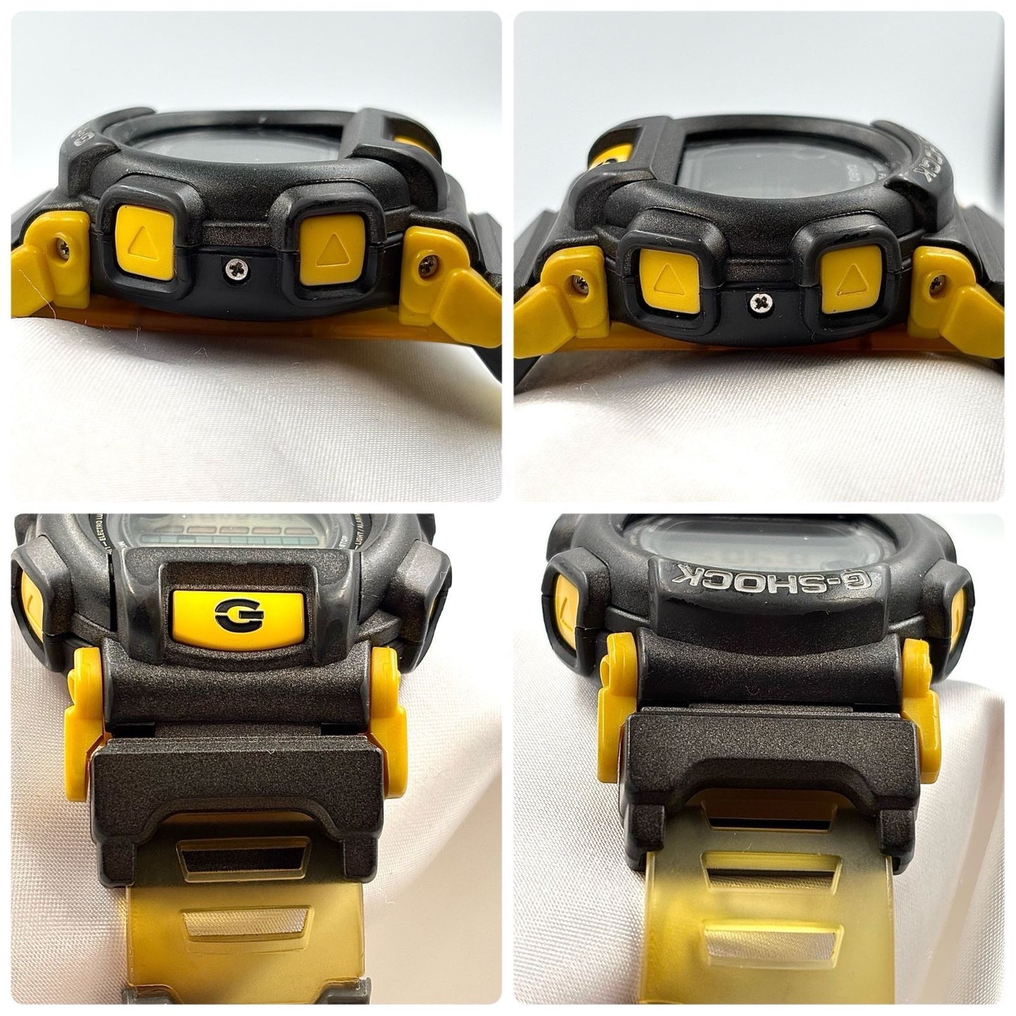 Casio G-Shock DW-003 Digital Quartz Watch Men 20 ATM Water Resistant Shockproof Yellow and Black — Japan Import