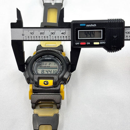 Casio G-Shock DW-003 Digital Quartz Watch Men 20 ATM Water Resistant Shockproof Yellow and Black — Japan Import
