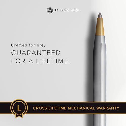 Cross Classic Century Medalist Silver Gift Box Premium High-End Oil-Based Ballpoint Pen