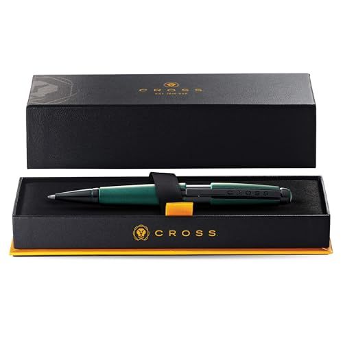 Cross Edgy Water-Based Pen Model NAT0555-13 with Matte Green Lacquer — Japan Import