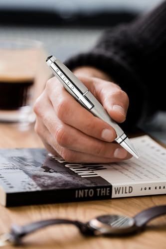 Cross Edgy Water-Based Pen Model NAT0555-13 with Matte Green Lacquer — Japan Import