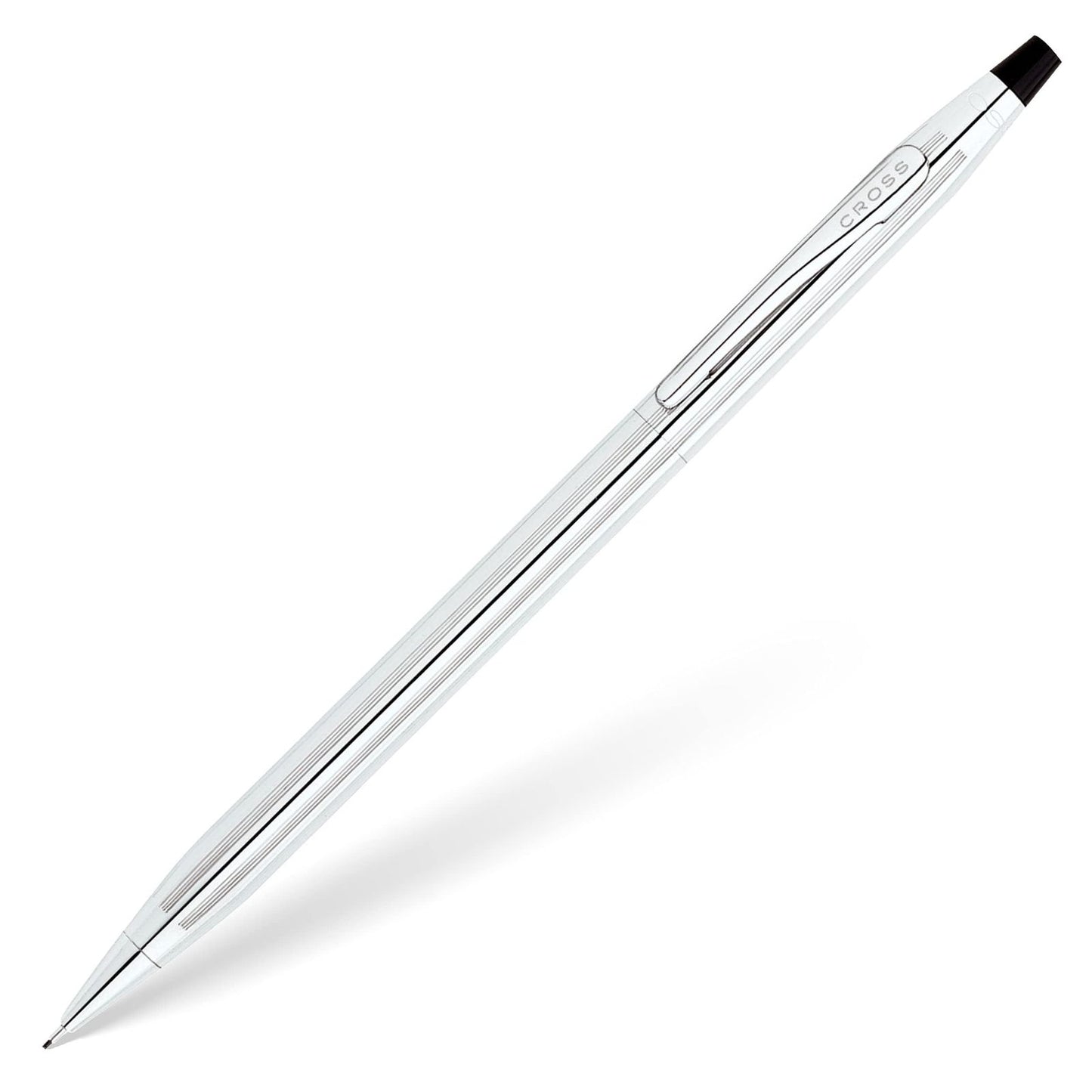 Cross Classic Century Glossy Chrome Mechanical Pencil 0.7mm Gift Box Included — Japan Import