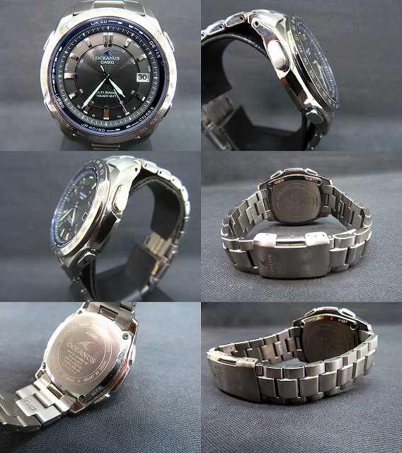 Casio Oceanus OCW-T100 Solar Men's Watch Model S23G-541X — Japan Import