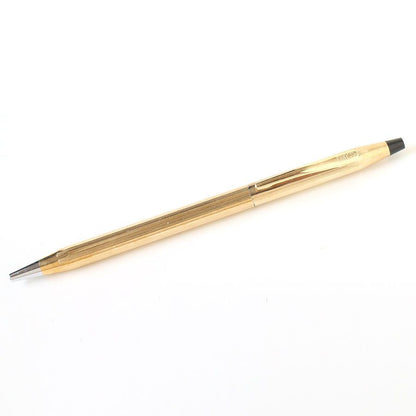 Cross MOA26049 Classic Century Ballpoint Pen 1/20 10K Gold-Plated Black Twist Style — Japan Import