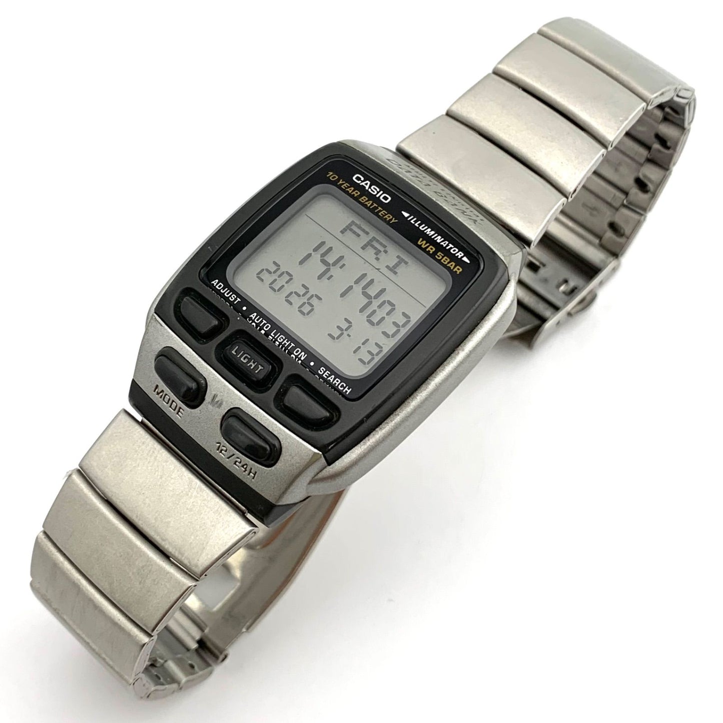 Casio DB-37H Digital Watch with Telememo and Multiple Alarms — Japan Import