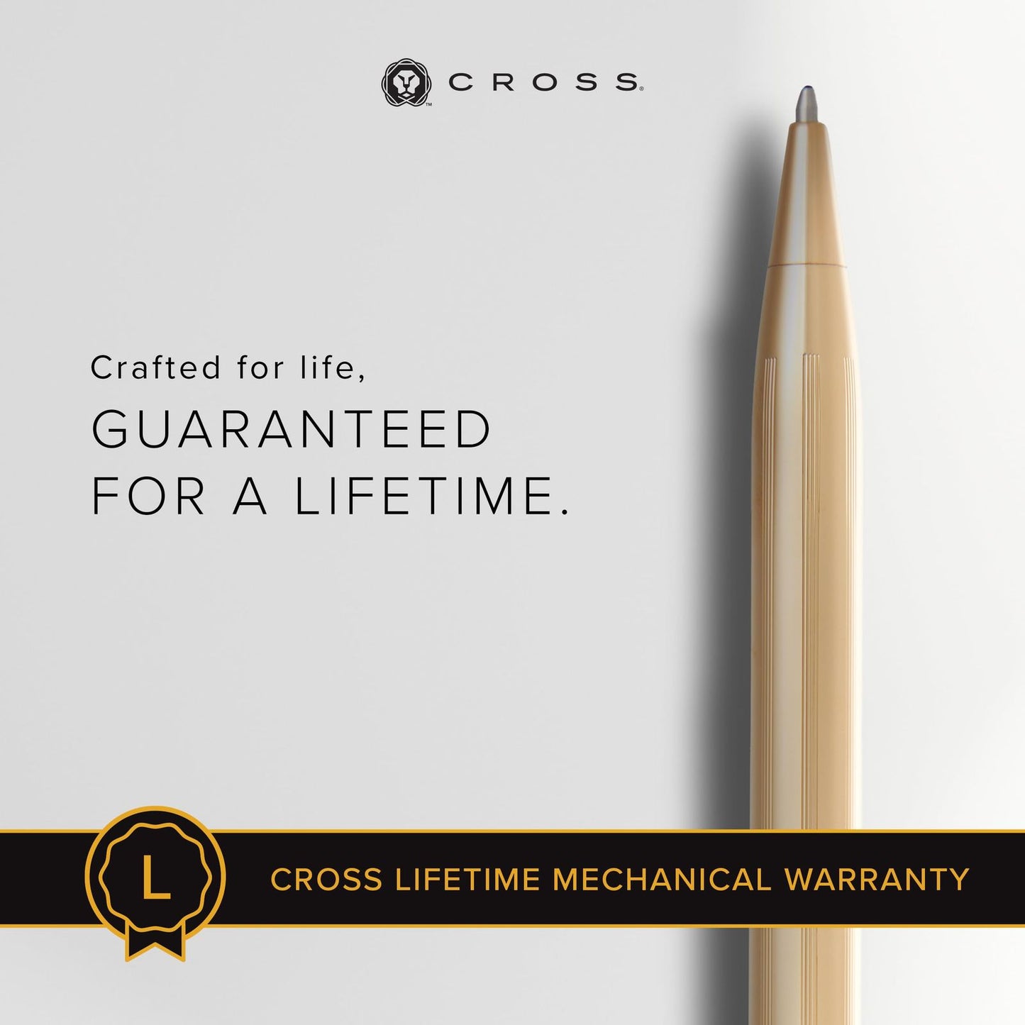 Cross Century II 23K Gold-Plated Elegant Pen in Premium Gift Box
