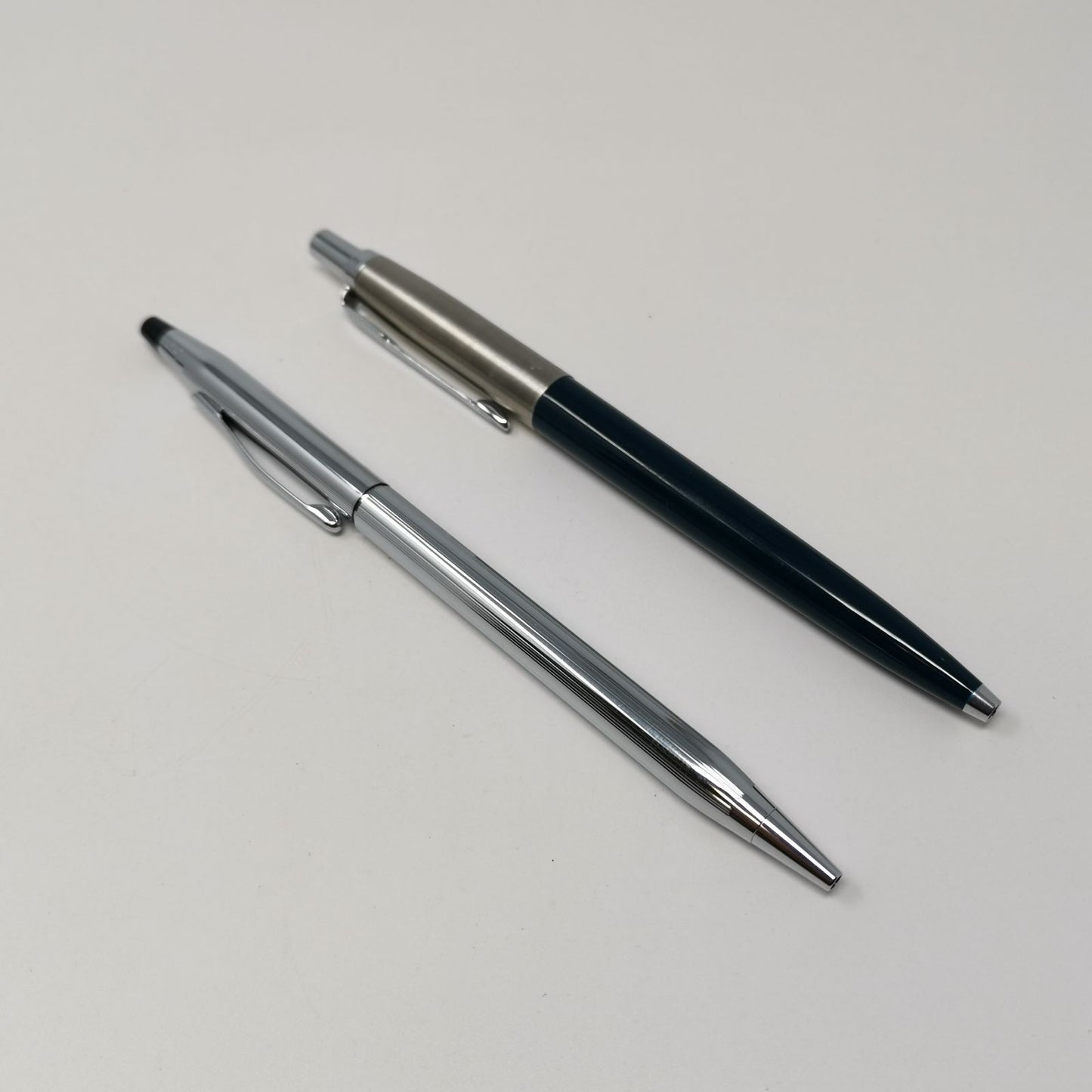 Parker Cross Ballpoint Pen and Fountain Pen Set Model KK104 with Outer Box — Japan Import
