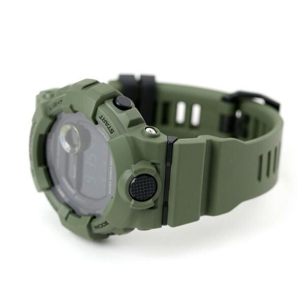 Casio G-Squad GBD-800UC-3DR Watch with Resin Band and Mineral Glass — Japan Import