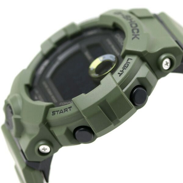 Casio G-Squad GBD-800UC-3DR Watch with Resin Band and Mineral Glass — Japan Import