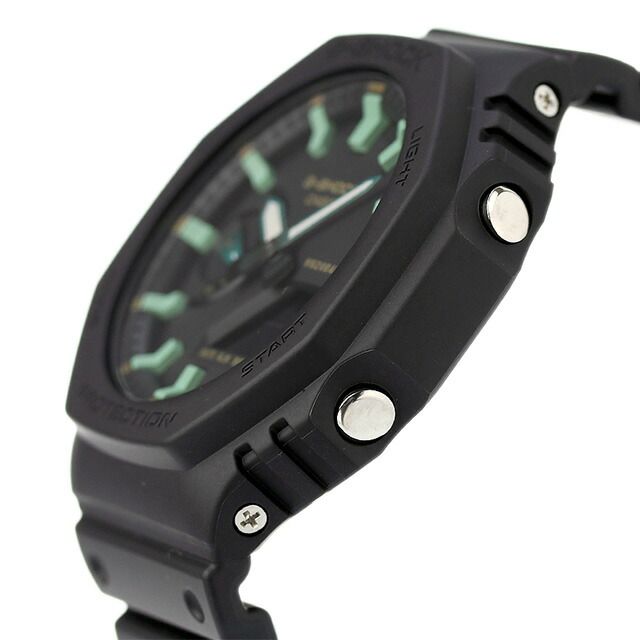 Casio G-Shock Wristwatch GA-2100RC-1ADR with Carbon-Resin Case and Resin Band — Japan Import
