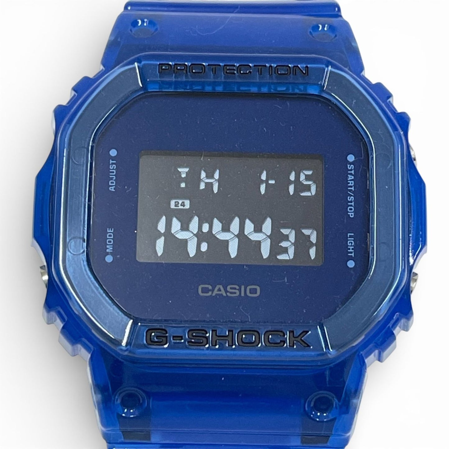 Casio G-Shock DW-5600SB-2JF Series Blue Transparent Resin Watch