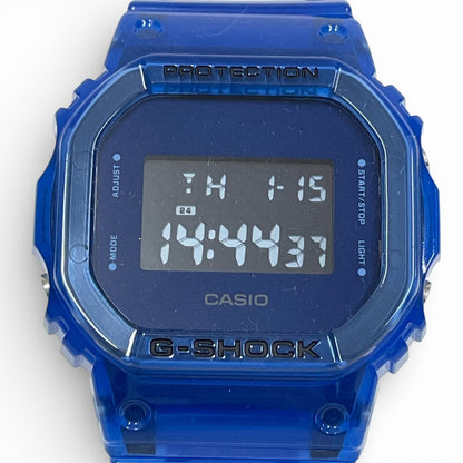 Casio G-Shock DW-5600SB-2JF Series Blue Transparent Resin Watch