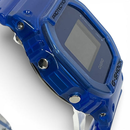 Casio G-Shock DW-5600SB-2JF Series Blue Transparent Resin Watch