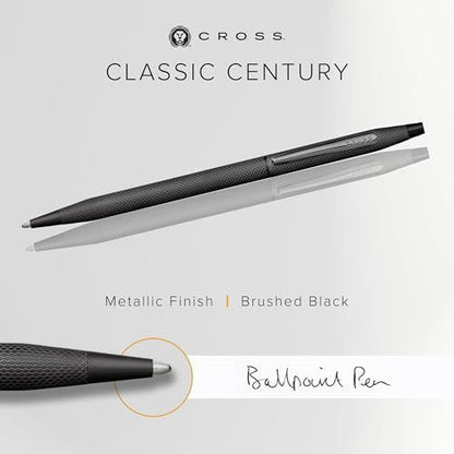 Cross Classic Century Brushed Black Premium Gift Box Fineliner Pen for Gifts