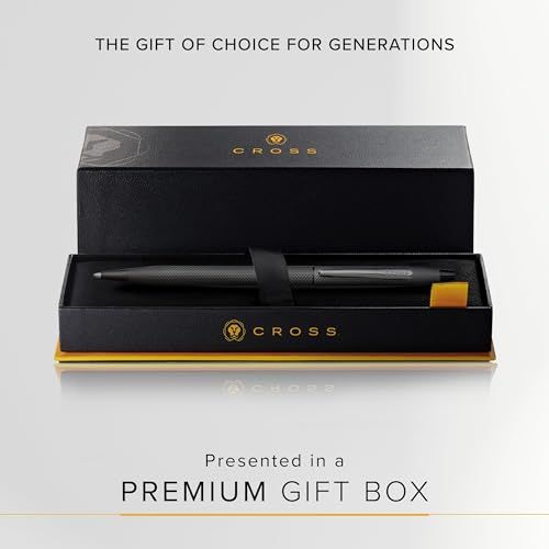 Cross Classic Century Brushed Black Premium Gift Box Fineliner Pen for Gifts