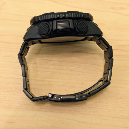 Casio Pro Trek Angler Line PRT-B70 Metal Bracelet Watch with Fishing Features — Japan Import