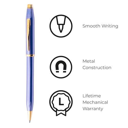 Cross Century II Lavender Blue Premium Gift Box Fountain Pen