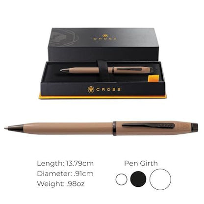 Cross Century II Beige Fountain Pen with Premium Gift Box