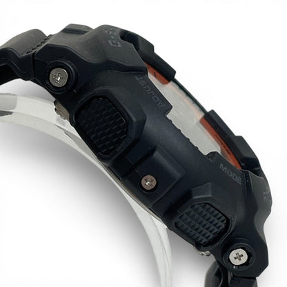 Casio G-Shock GD-100 Kubota Model Watch with Black and Orange Colors — Japan Import