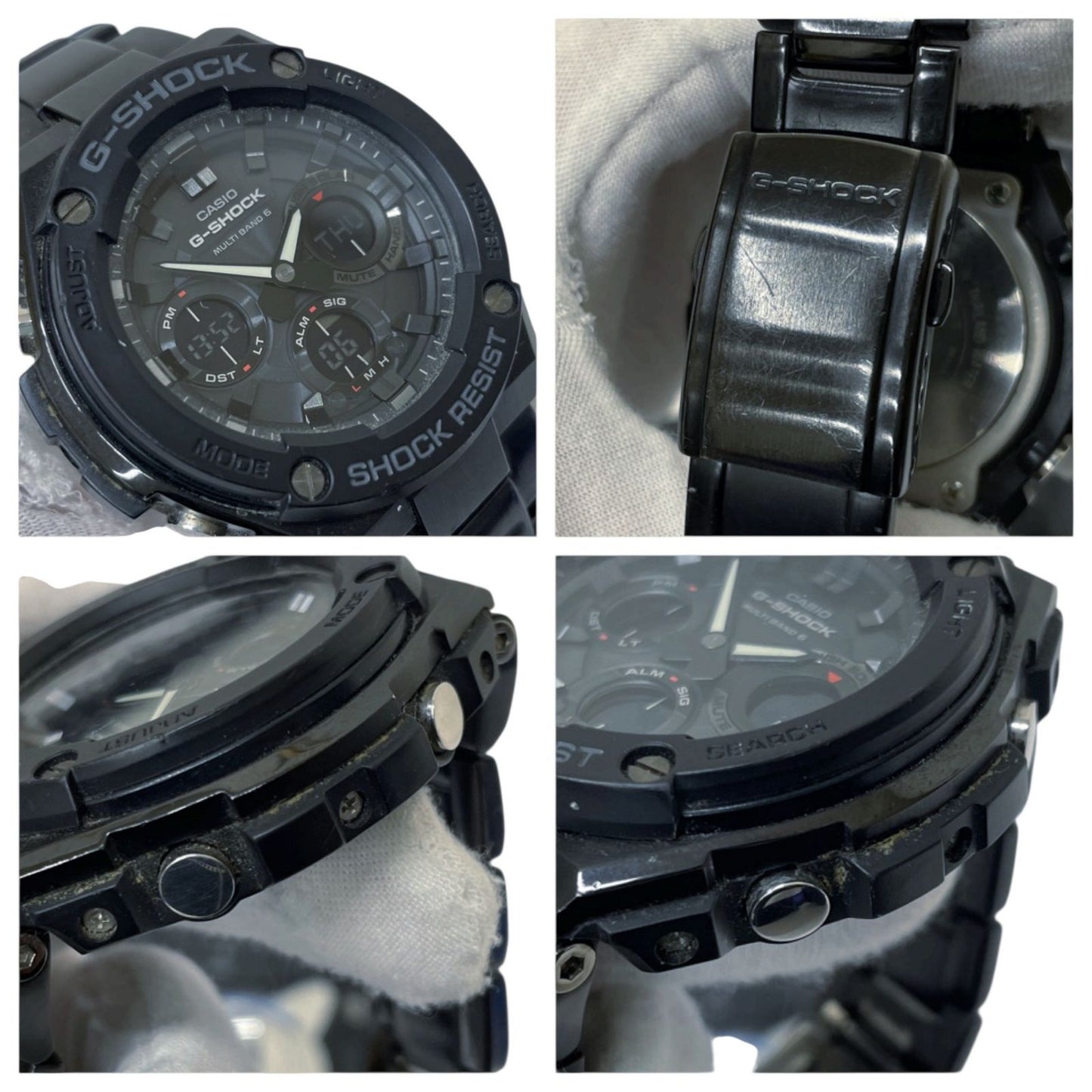 Casio G-Shock G-Steel GST-W100G Watch Black Mens Japan Import
