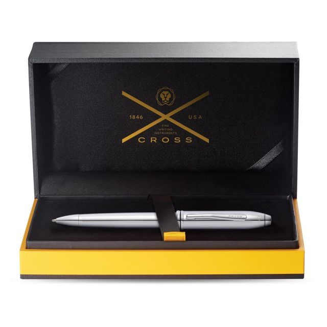 Cross Tzontzent Oil-Based Ballpoint Pen 532TW Chrome - Japan Import