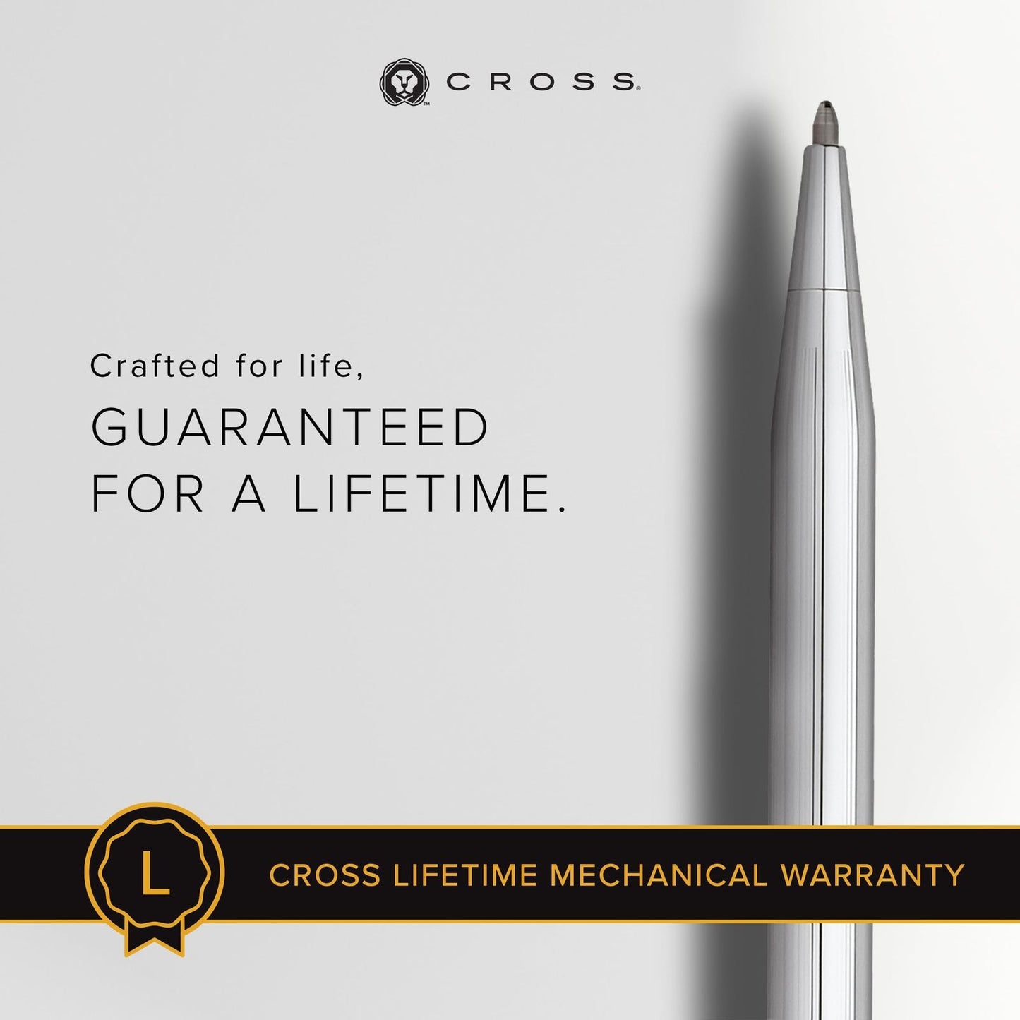Cross Series Classic Century 3502 Oil-Based Gel Pen Chrome