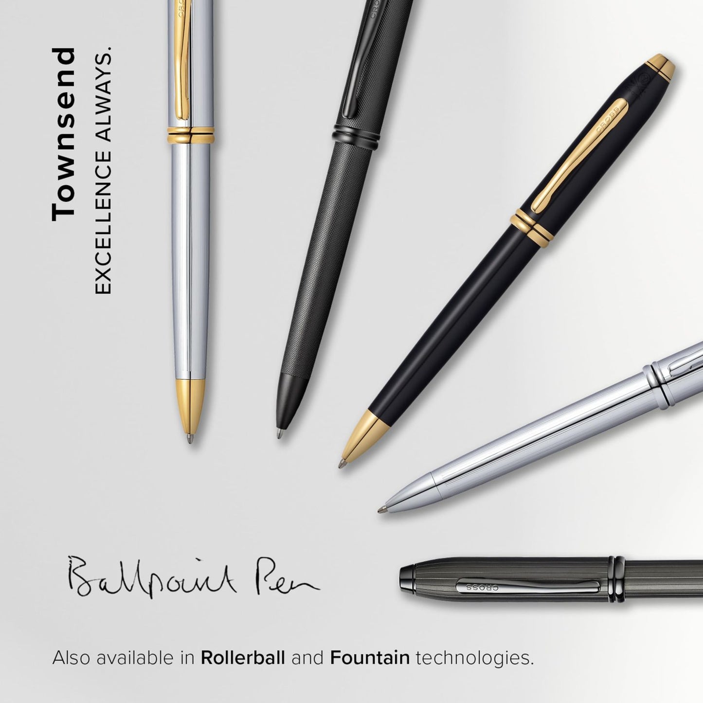 Cross Takumi Ballpoint Pen Oil-Based Tajent 572TW Black Lacquer
