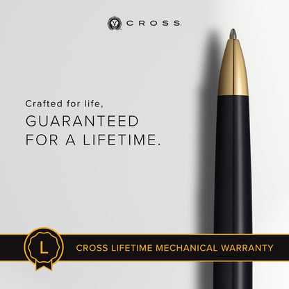 Cross Takumi Ballpoint Pen Oil-Based Tajent 572TW Black Lacquer