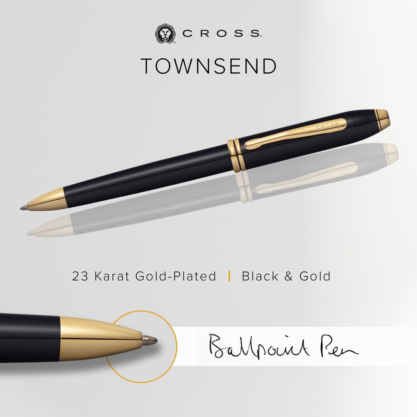 Cross Takumi Ballpoint Pen Oil-Based Tajent 572TW Black Lacquer