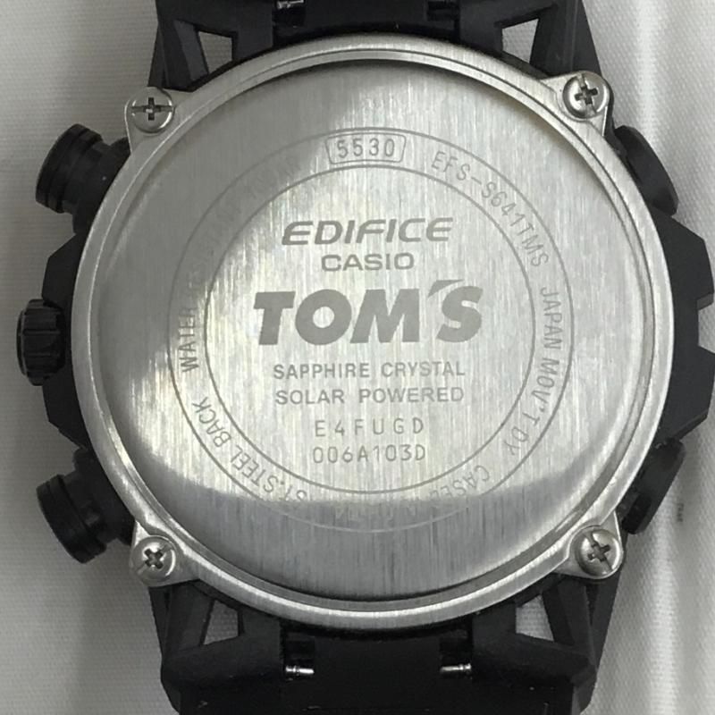 Edifice Casio EFS-S641TMS-1AJR Toms 50th Anniversary Edition Analog Quartz Watch — Japan Import