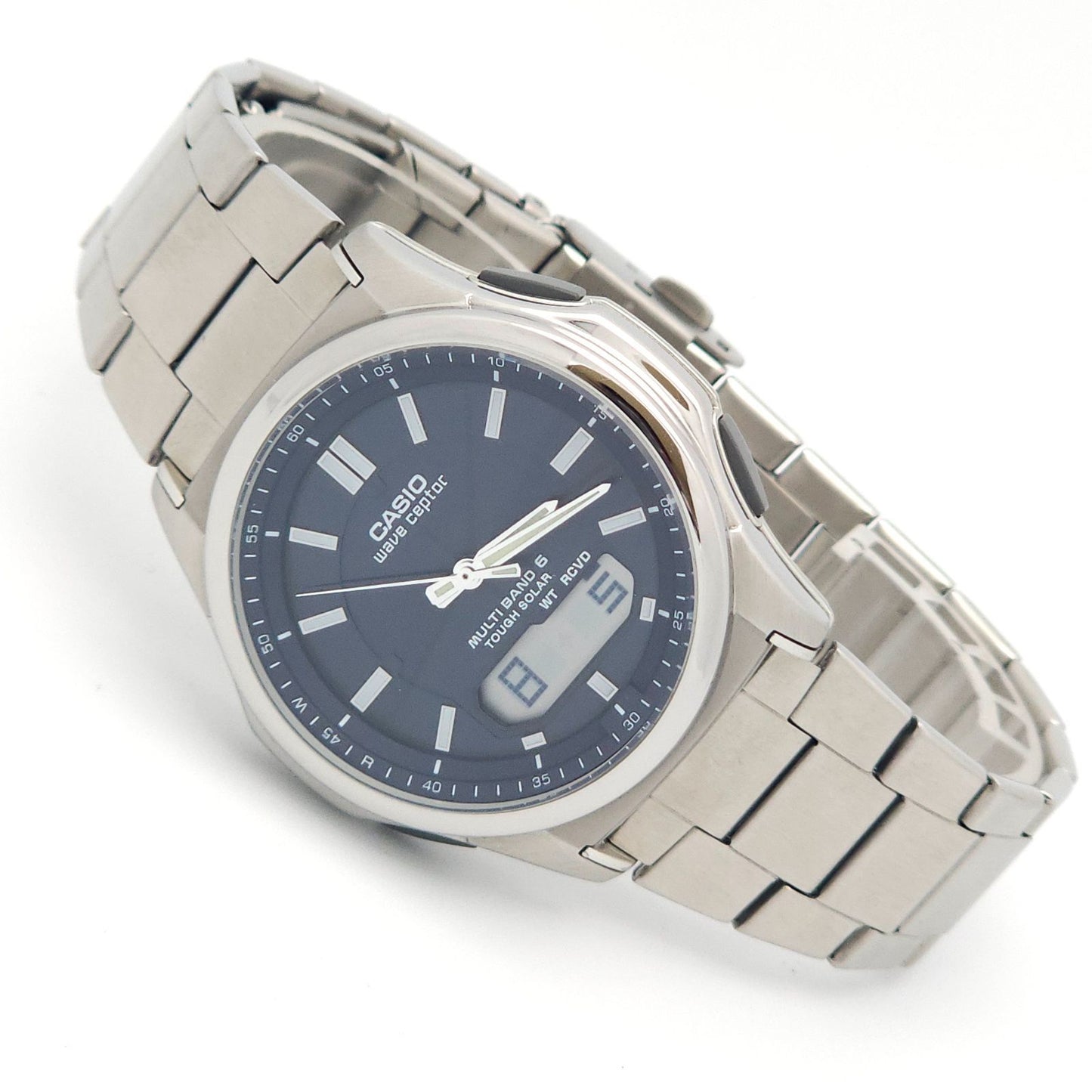 Casio Wave Ceptor WVA-M630 Solar Radio-Controlled Watch — Japan Import