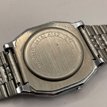 Casio A152 Vintage Watch with 415 Module Made in Japan