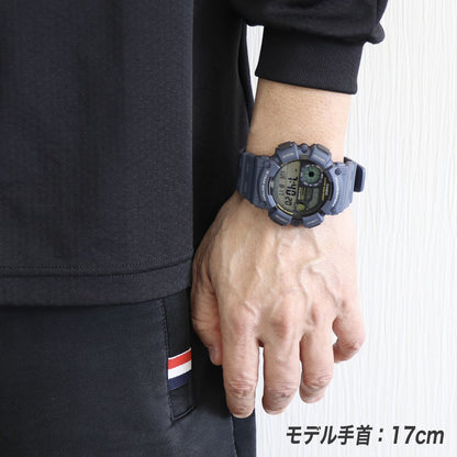 Casio Fishing Time Digital Watch Model WS-1500H with Moon Data 10ATM Water Resistance — Japan Import