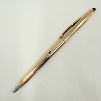 Cross 14KT Filled Blue Ballpoint Pen