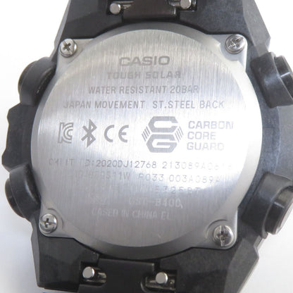 Casio G-Shock GST-B400-1A2JF Solar Watch — Japan Import