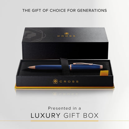 Cross Century II Cobalt Blue Oil-Based Ballpoint Pen with Black Ink — Japan Import