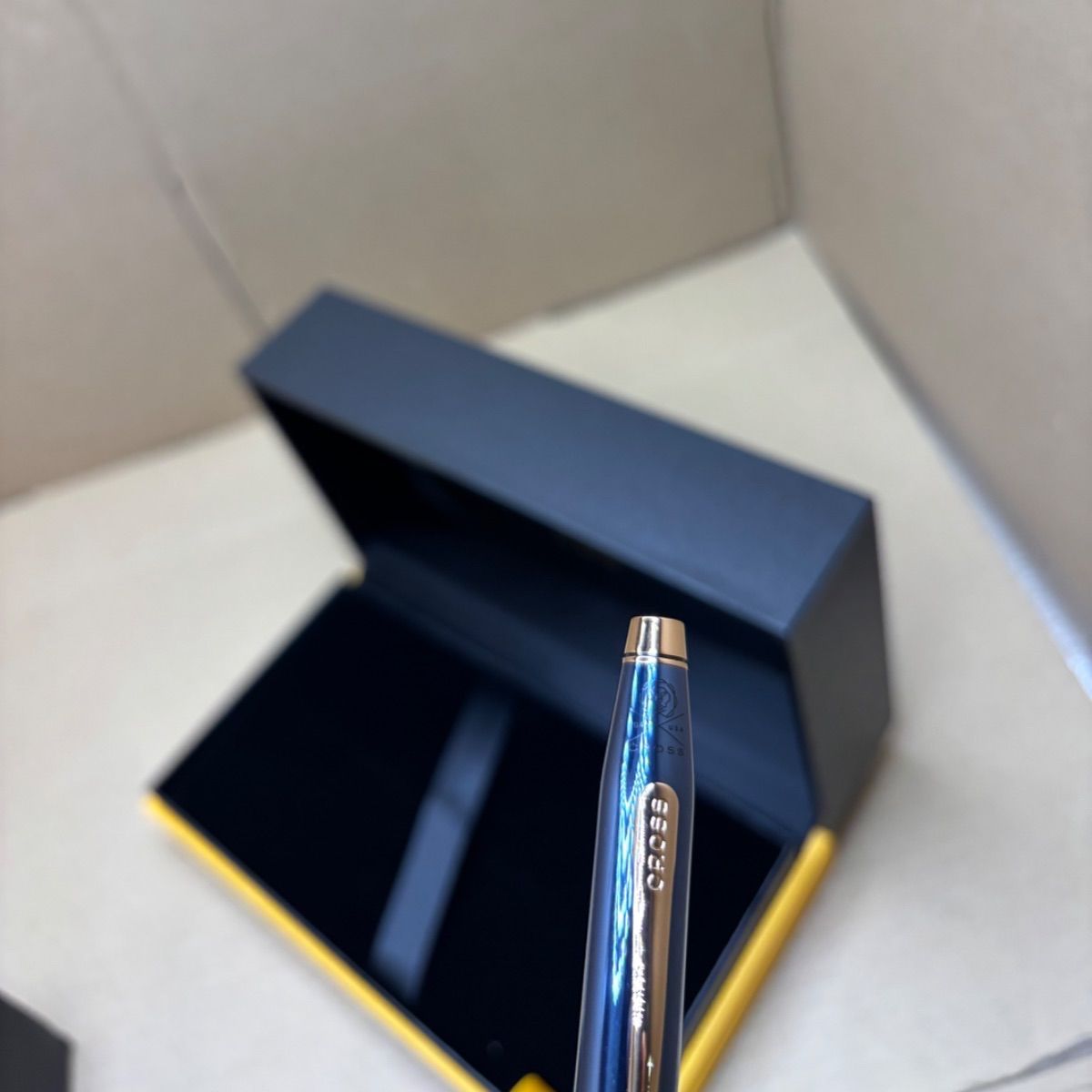 Cross Century II Cobalt Blue Oil-Based Ballpoint Pen with Black Ink — Japan Import