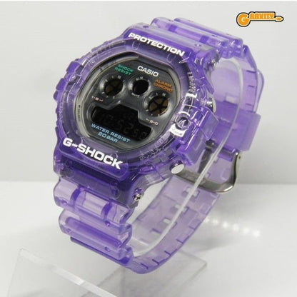 Casio G-Shock DW-5900JT-6JF Joytopia Series Purple Skeleton Retro-Future Watch — Japan Import