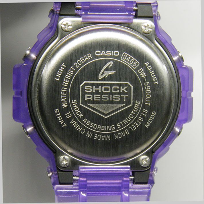 Casio G-Shock DW-5900JT-6JF Joytopia Series Purple Skeleton Retro-Future Watch — Japan Import