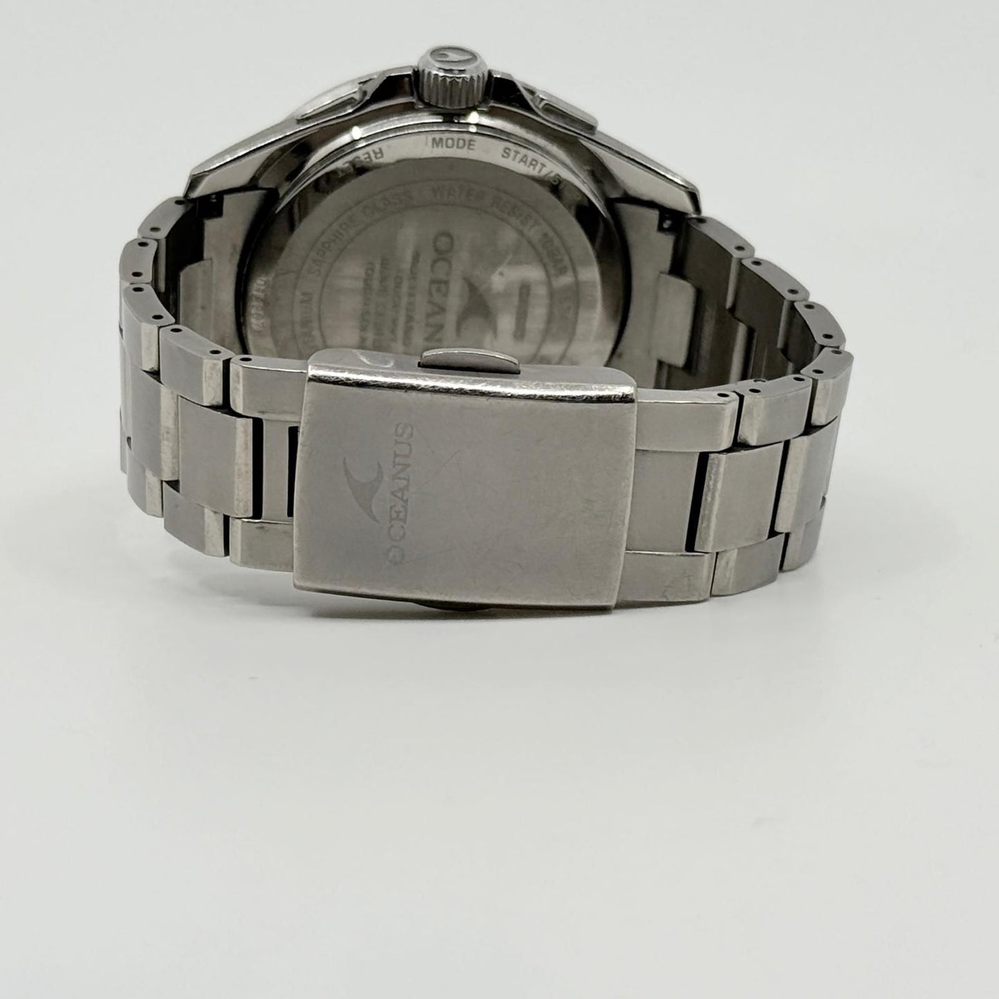 Casio Oceanus OCW-T2600-1AJF Solar Watch with Silver Case and Black Dial