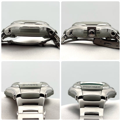 Casio Baby-G Watch Model STG-100 in Silver with Ice Blue Dial and 100 M Water Resistance — Japan Import